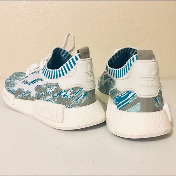 NWOT Adidas x SNS Datamosh Blue NMD R1 PK Men's - Picture 6 of 8